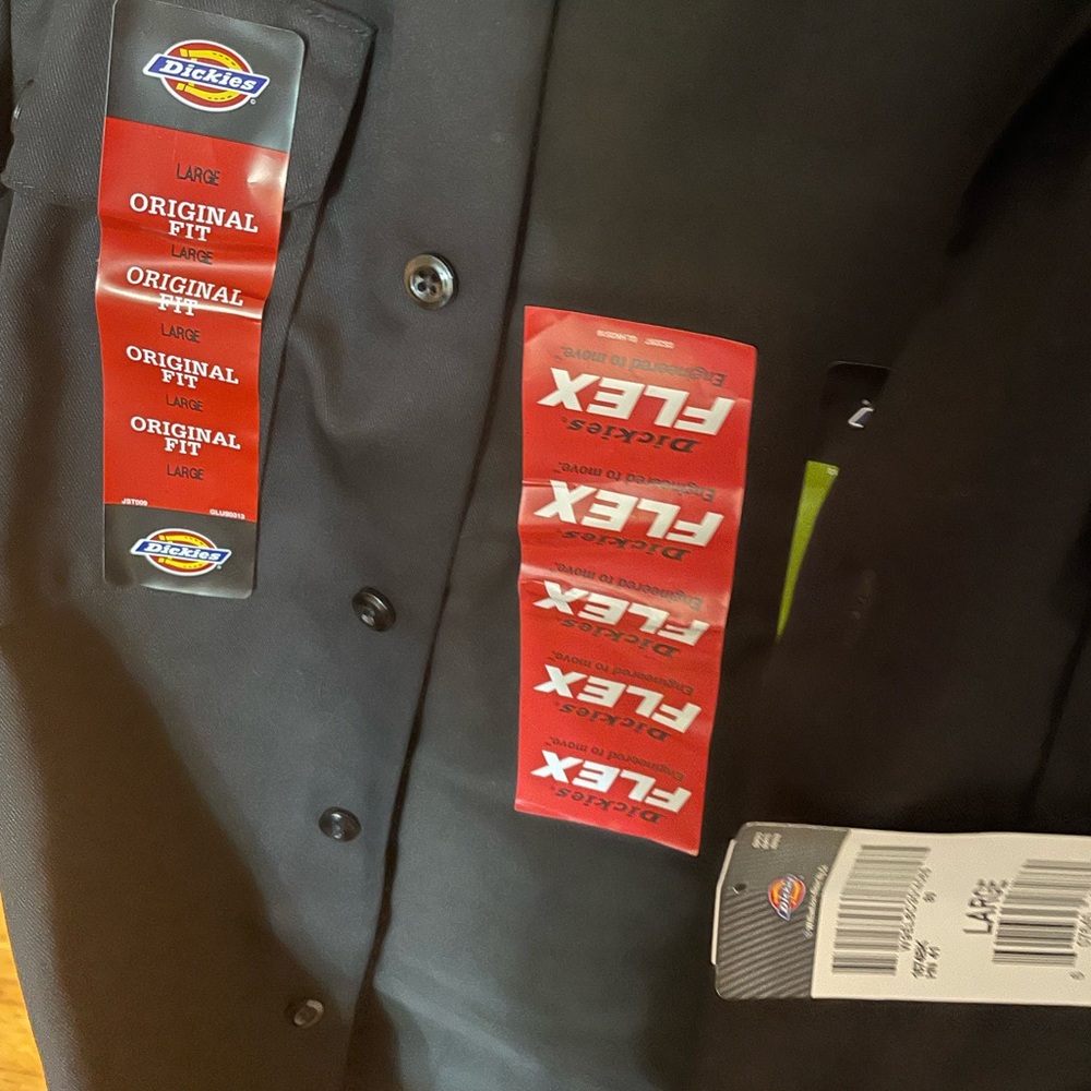Dickies black shirt and pants set